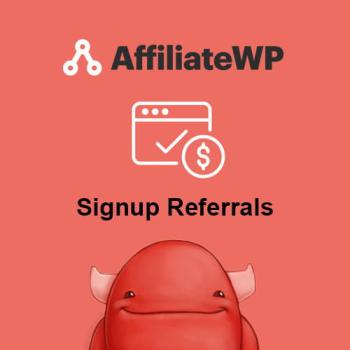 AffiliateWP- -Signup-Referrals